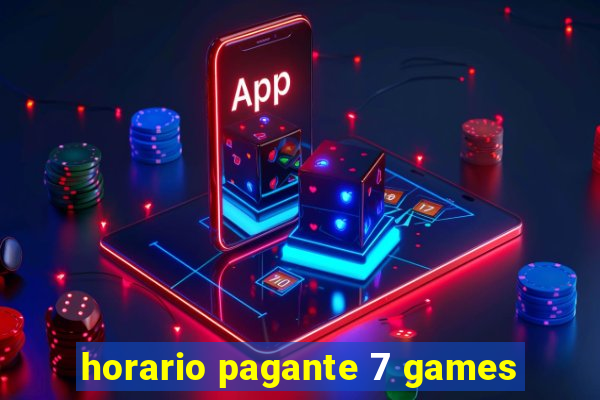 horario pagante 7 games